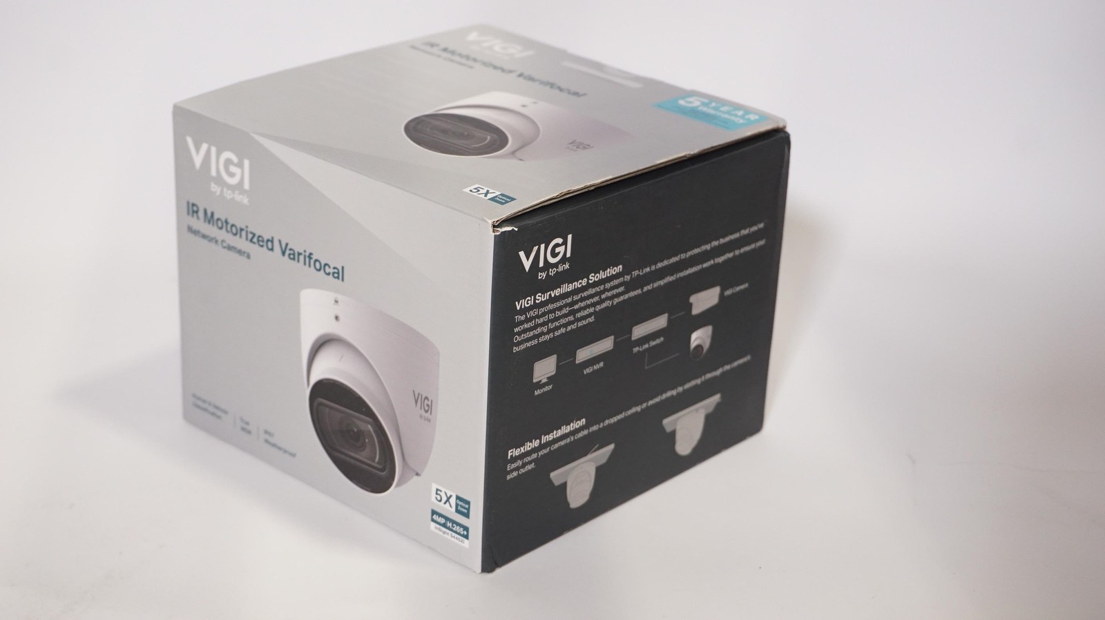 NEW=TP-LINK/VIGI INSIGHT S445ZI 4MP IR MOTORIZED VARIFOCAL TURRET NETWORK CAMERA