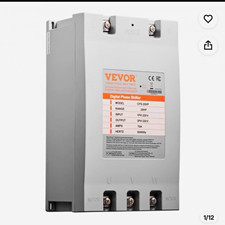 VEVOR CPS-20HP Digital Phase Converter 20HP 70A 220V 1PH to 3PH Open Box picture