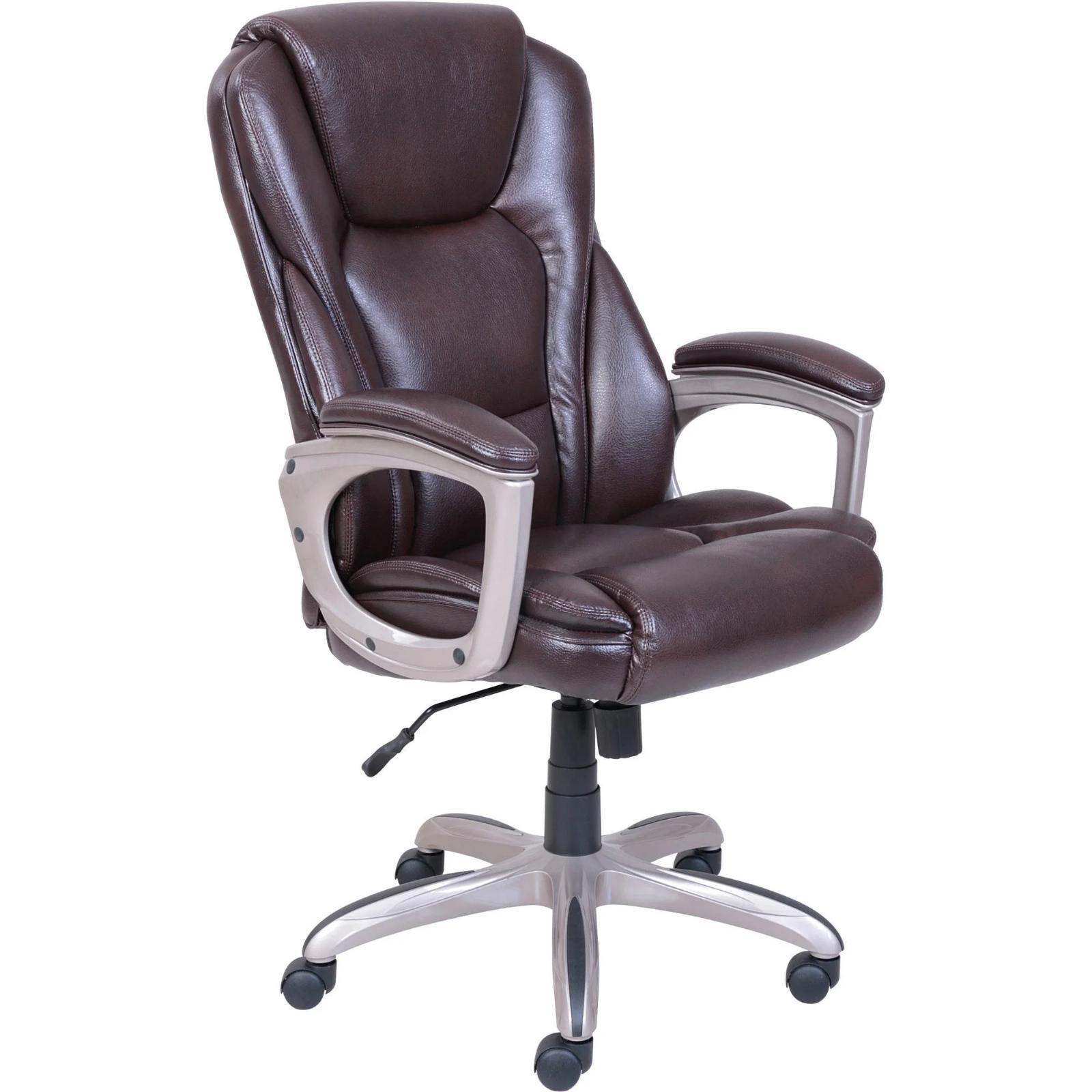 Serta Memory Faux Leather Foam Commercial Big & Tall Office Chair 350 Lb Cap New