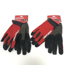 2 Pair CRAFTSMAN Grip Touch Gloves Size XL Silicone Palm NEW with Tags CMMT14200 picture