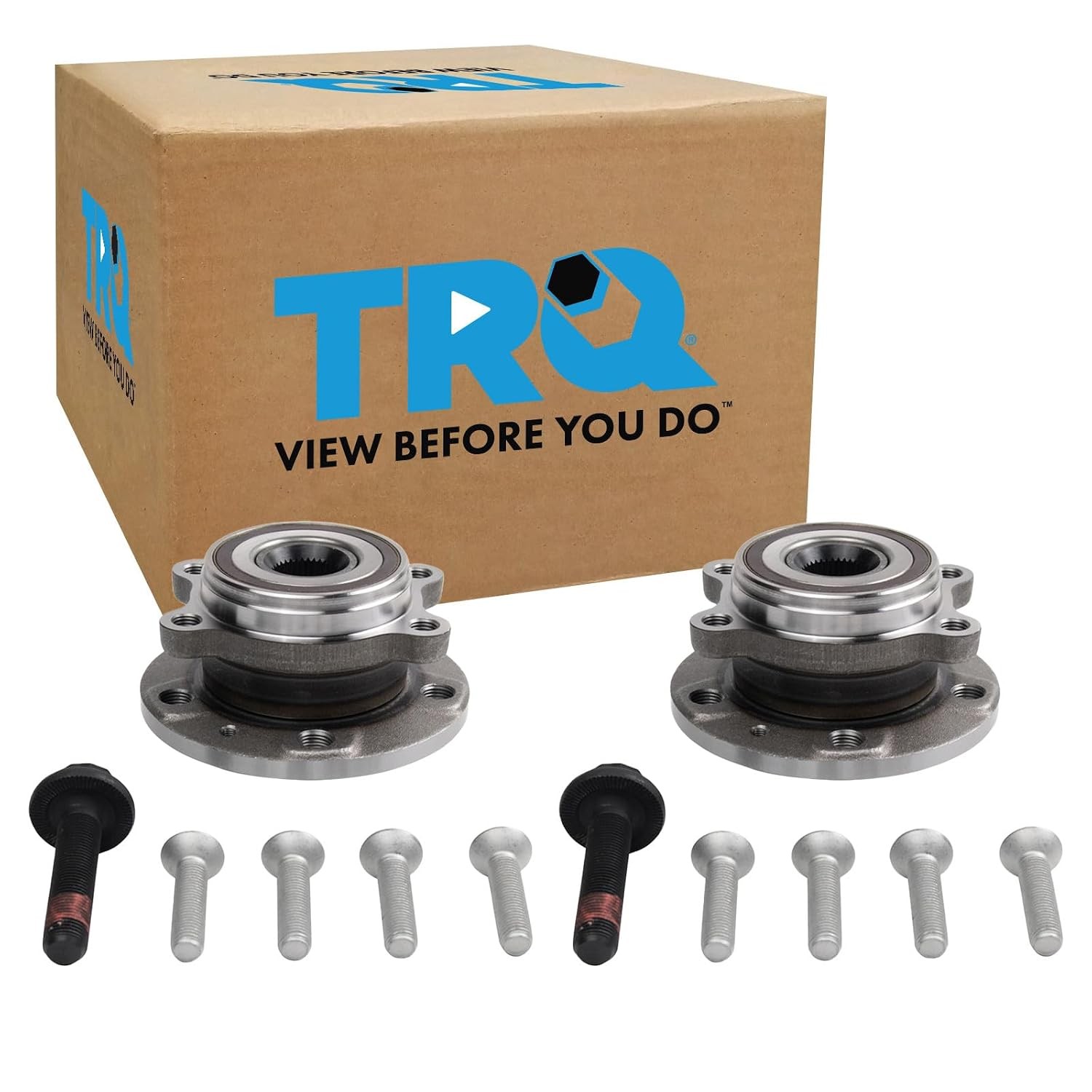 TRQ Wheel Bearing & Hub Assembly Set