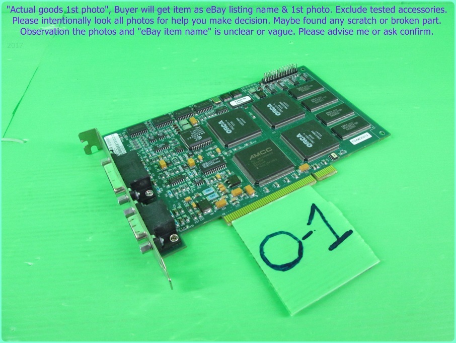 Imaging Technology PC VISION, Sigmapoint Technologies card as photo, sn ...