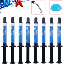 20pack Dentex DX.TEMP Dental Composite Resin 2.5g Temporary Flow Light Cure Blue picture