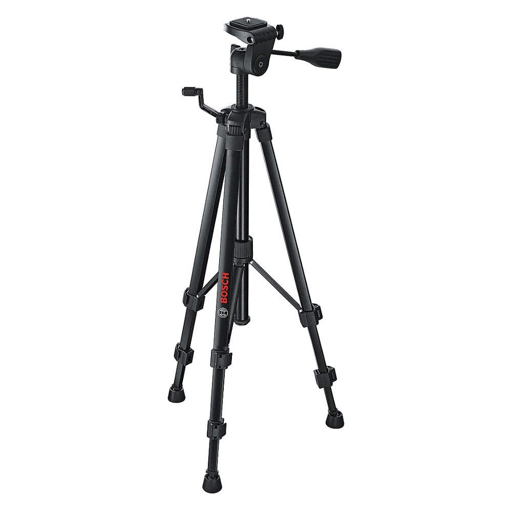 BOSCH BT 150 Tripod,Compact,Flat Head,Aluminum 30HK64 BOSCH BT 150 Tripod,Compact,Flat Head,Aluminum 30HK64