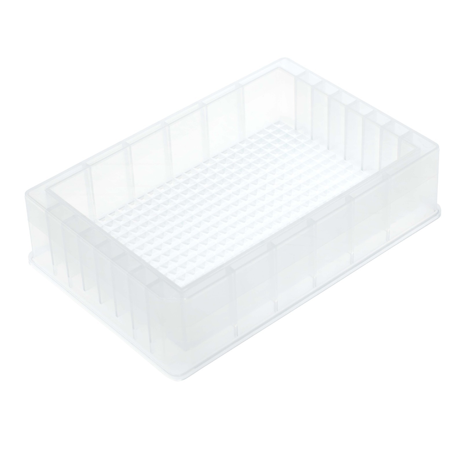 CELLTREAT Single Cavity, 384 Pyramid Bottom Reag. Reservoir, 25/Case,NS, #229564