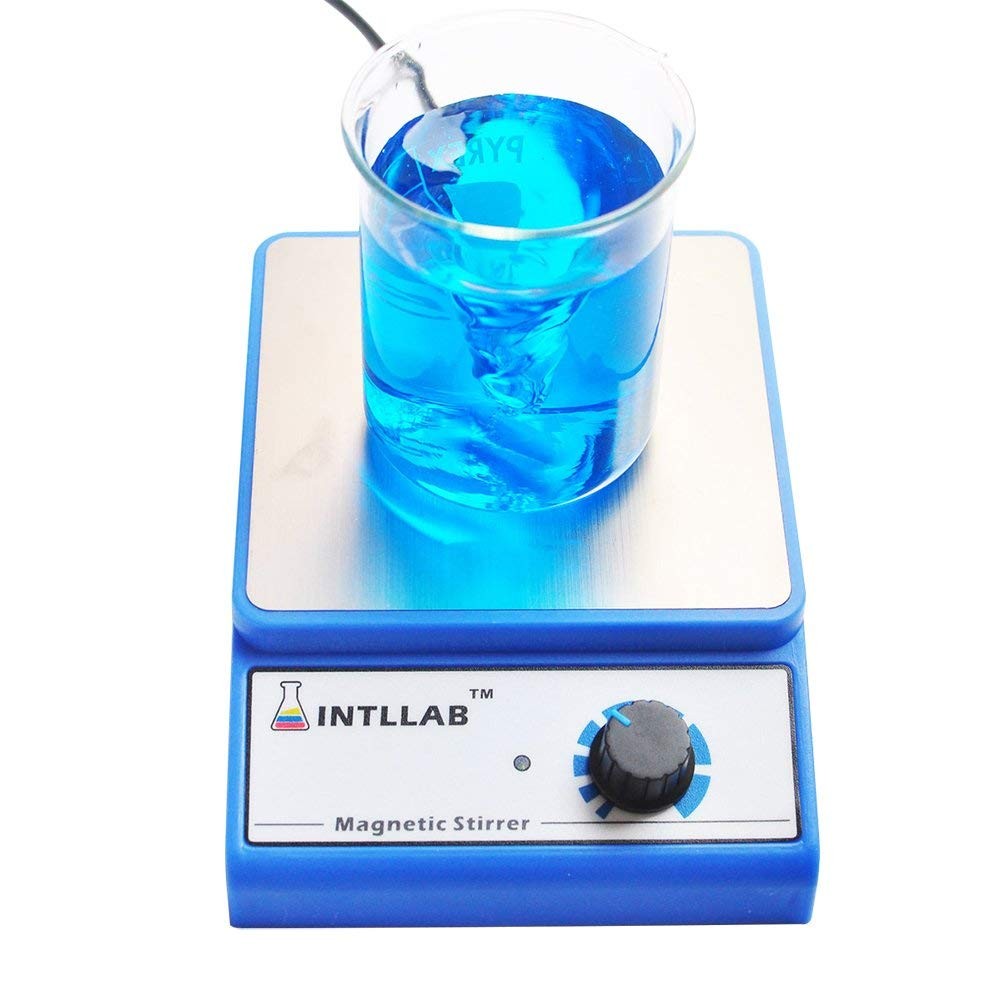 Intllab Magnetic Stirrer Stainless Steel Magnetic Mixer With Stir Bar