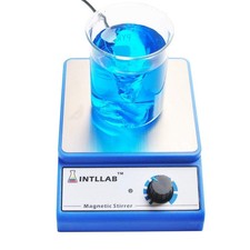 Intllab Magnetic Stirrer Stainless Steel Magnetic Mixer With Stir Bar picture