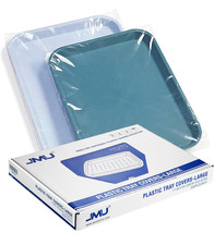 JMU 500Pcs Disposable Plastic Dental Tray Sleeves Cover Large Size E 16