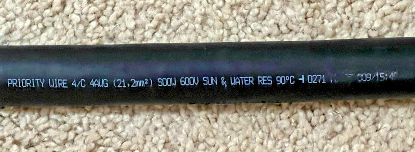 USED 20' 4/4 SOOW Black Rubber Cord 600V | Excellent | 100% Rated USA Seller