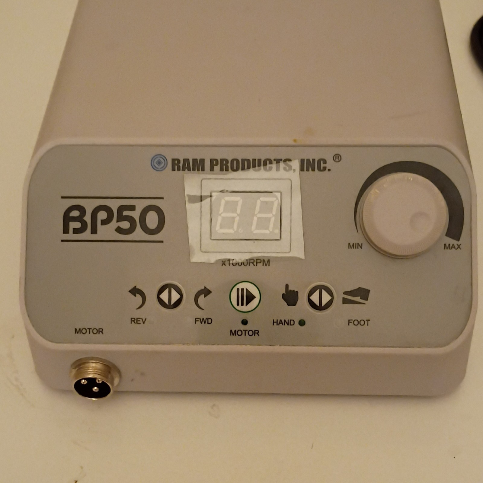 RAM Products BP50 Dental Handpiece Control Unit Electric Motor Controller