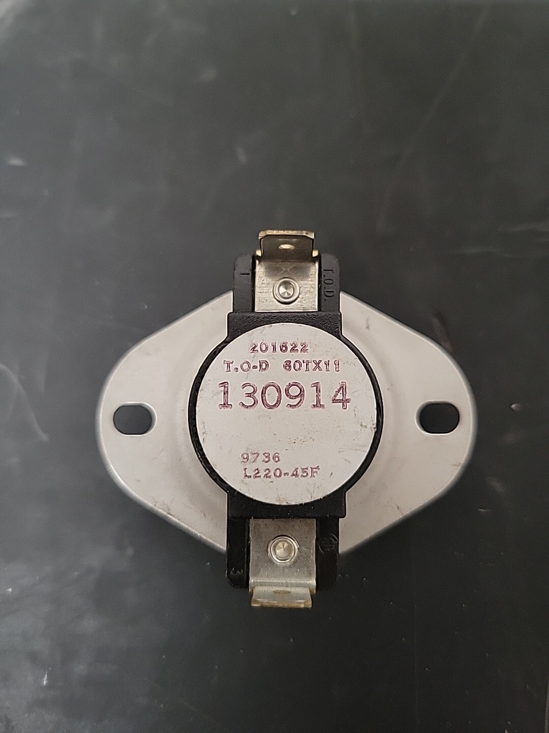 Thermo-O-Disc TOD 60TX11 Thermal Switch Thermostat L220-45F Thermo-O-Disc TOD 60TX11 Thermal Switch Thermostat L220-45F