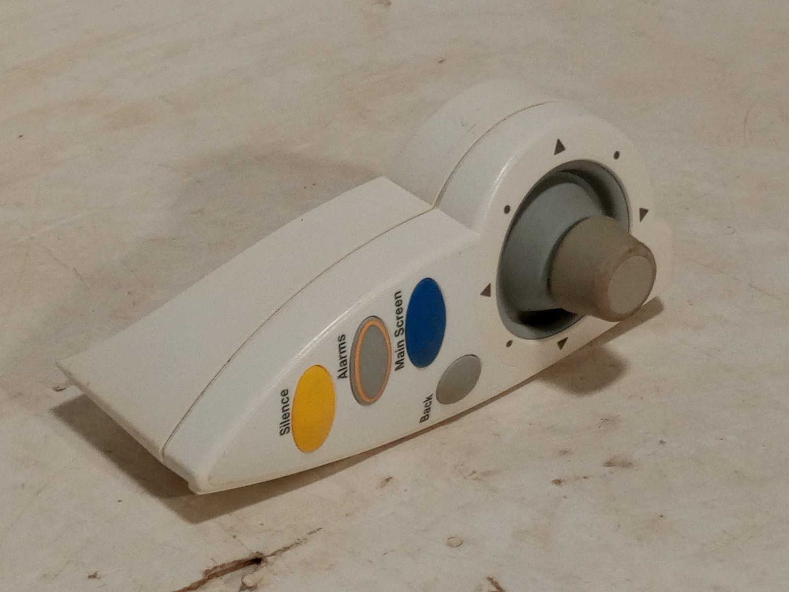 Philips M4046-61402 IntelliVue control panel knob for patient monitor, as shown
