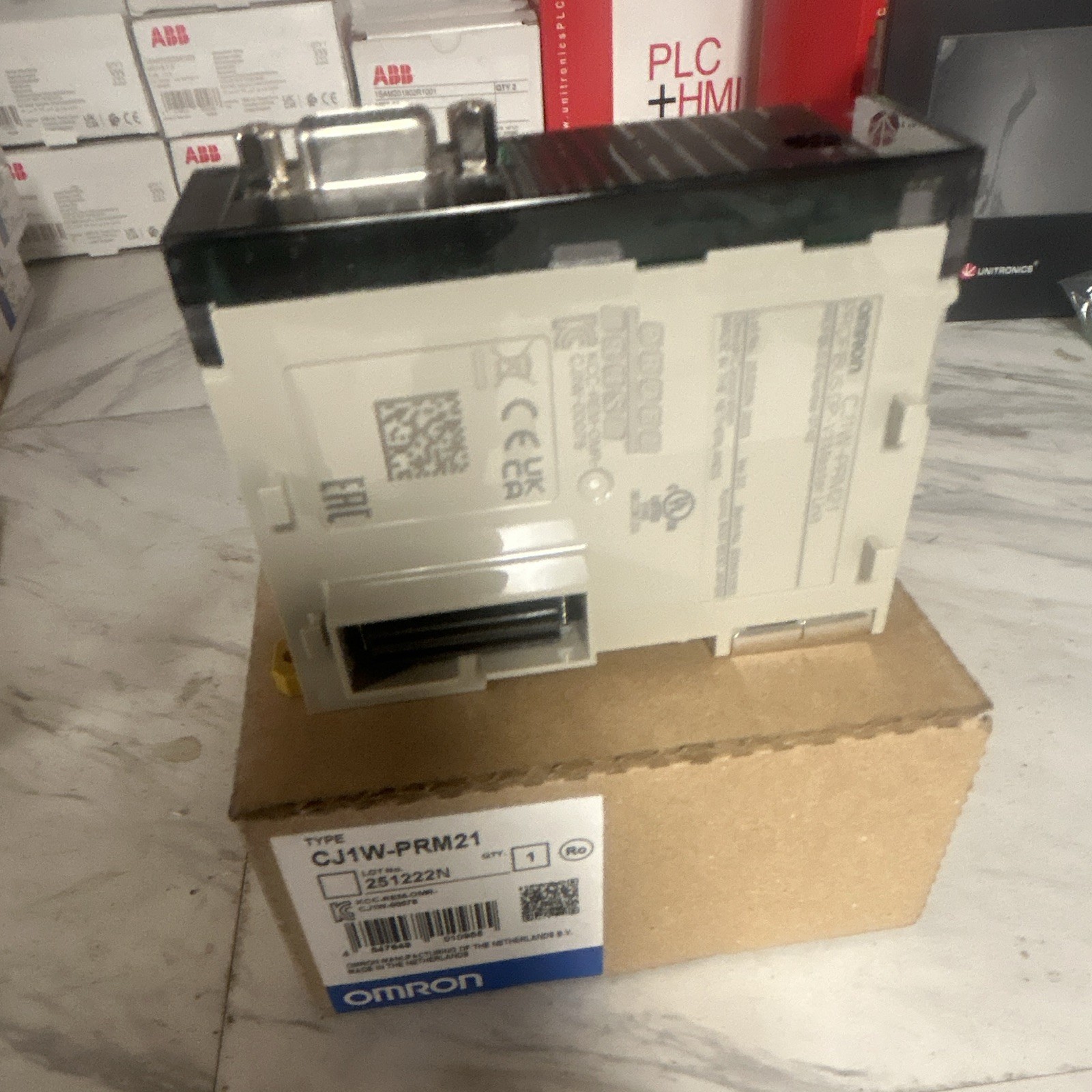 Omron CJ1W-PRM21 PLC Control Module New Sealed