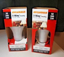 NEW 2 SYLVANIA NON LED 3 WAY 50/200/250 BULB picture