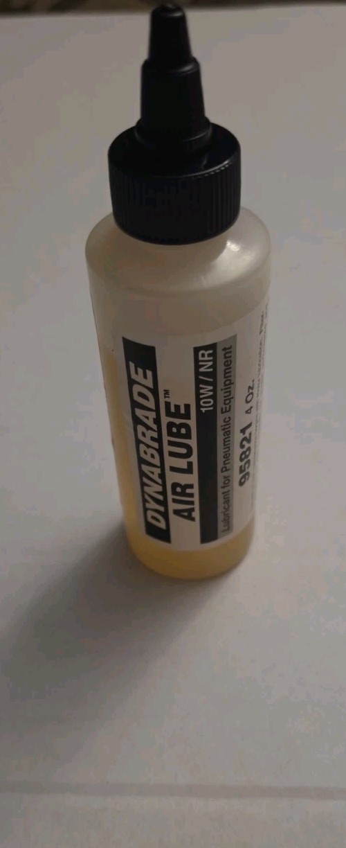 Dynabrade 95821 Air Tool Oil, Amber, 4 Oz, Bottle