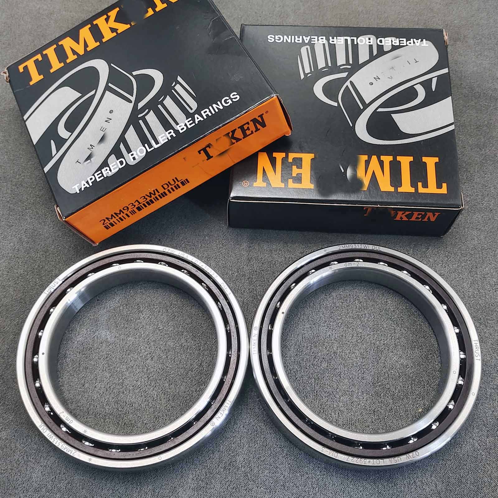 2Pcs 2MM9313WIDUL 65x90x13mm Angular Bearing for TIMKEN Fafnir 2MM9313WI DUL