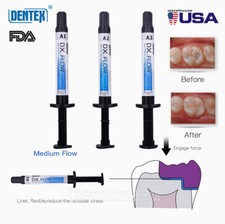 DX.FLOW DENTEX Flowable Medium Flow Light Cure Composite Resin A1, A2, A3 picture