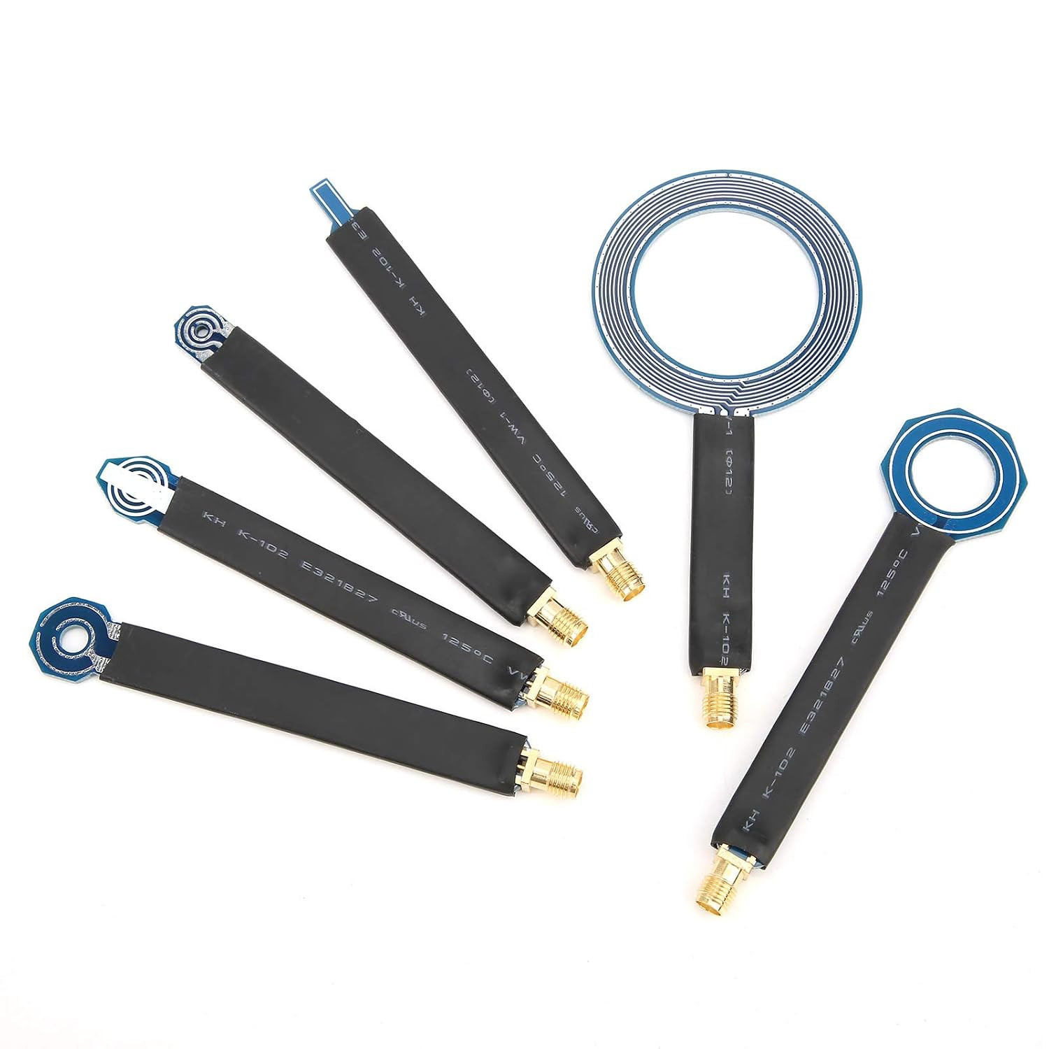 Magnetic Field Probe, 6Pcs near Field Magnetic Field Probes Set SMA Conduction