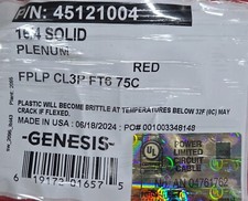 Southwire Genesis 4512 16/4C Solid Plenum Fire Alarm Cable FPLP Plenum Red/100ft picture