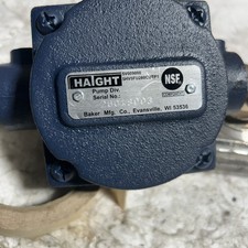 Haight 8HV2FU270CBTP1 8V007000 Filter Fryer Pump picture