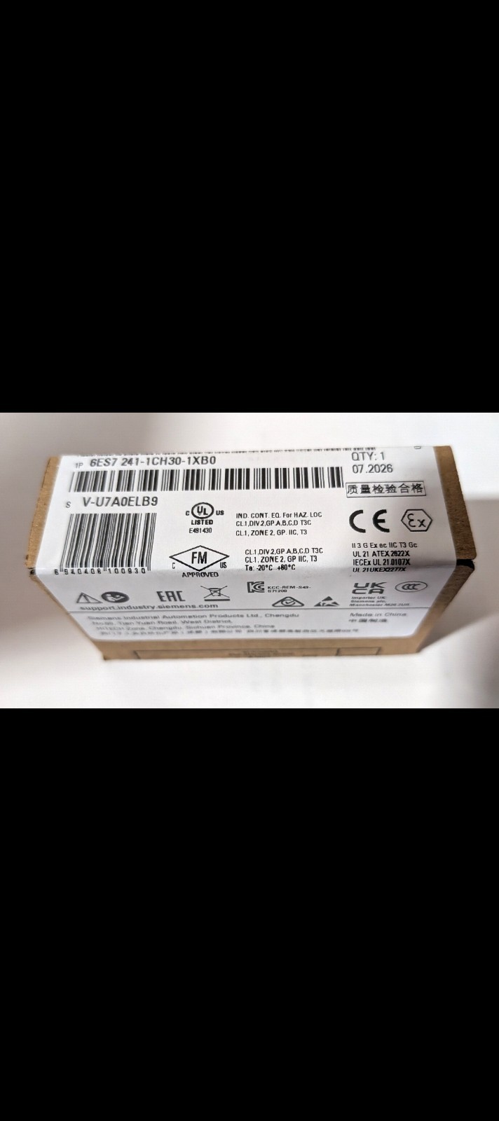 6ES7241-1CH30-1XB0 NEW SIEMENS 6ES7 241-1CH30-1XB0 Communication Module PLC