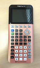 Texas Instruments TI-84 Plus CE Graphing Calculator LCD Pink. WORKING picture