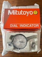 Mitutoyo 2046S Metric Dial Indicator, 0-10mm Range, 0.01mm Grad, Japan Made, New picture