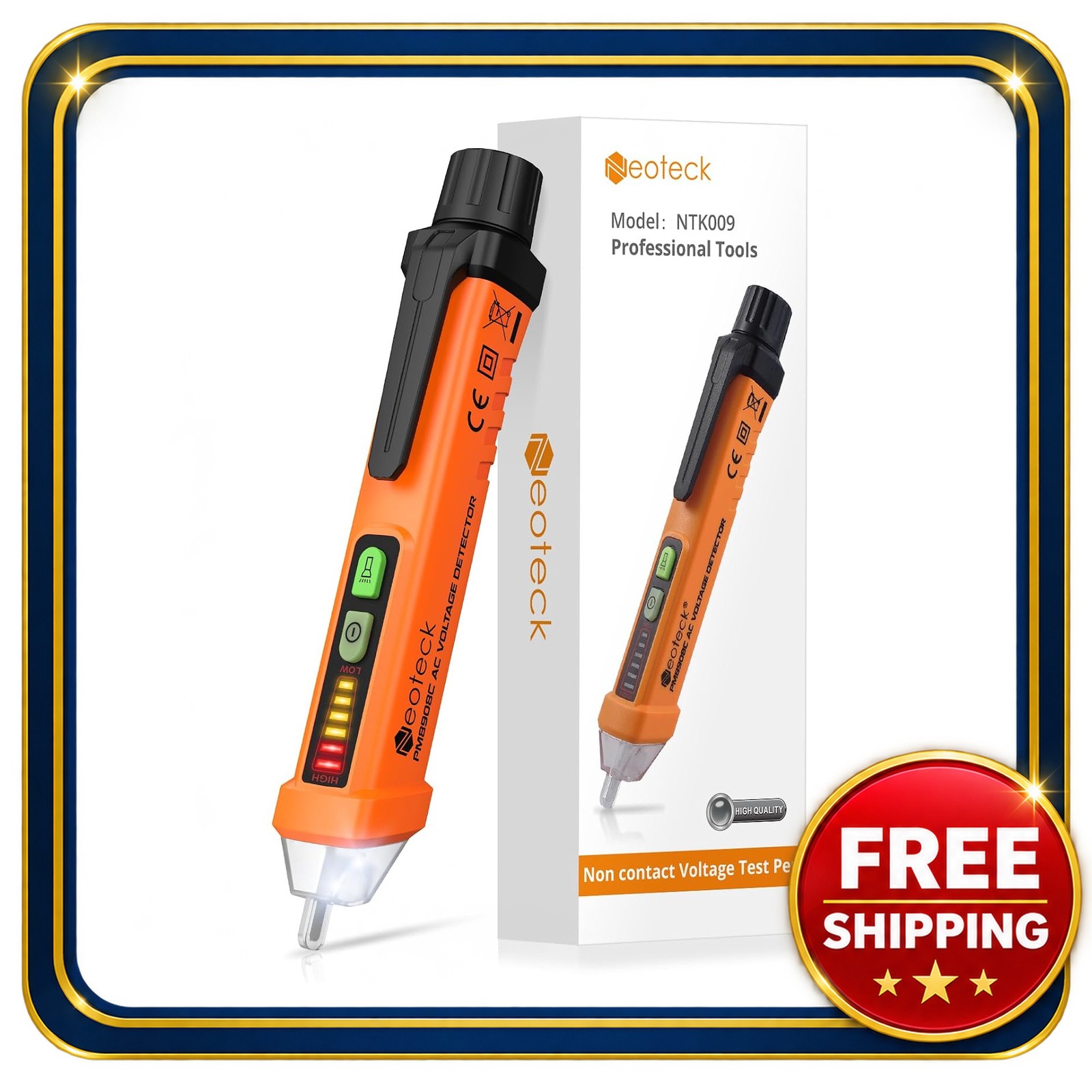 Non Contact Voltage Detector 12-1000V AC Voltage Tester