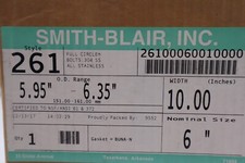 Smith-Blair Inc. Style 261 Single Band Full Circle Stainless Steel 6
