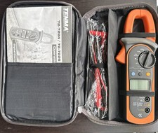 TENMA Digital Clamp Multimeter 72-7224 AC/DC Voltage Data Holds True RMS mstm picture