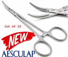 AESCULAP BH111R Halsted Mosquito Crile Forceps Curved Serrated Jaw 5