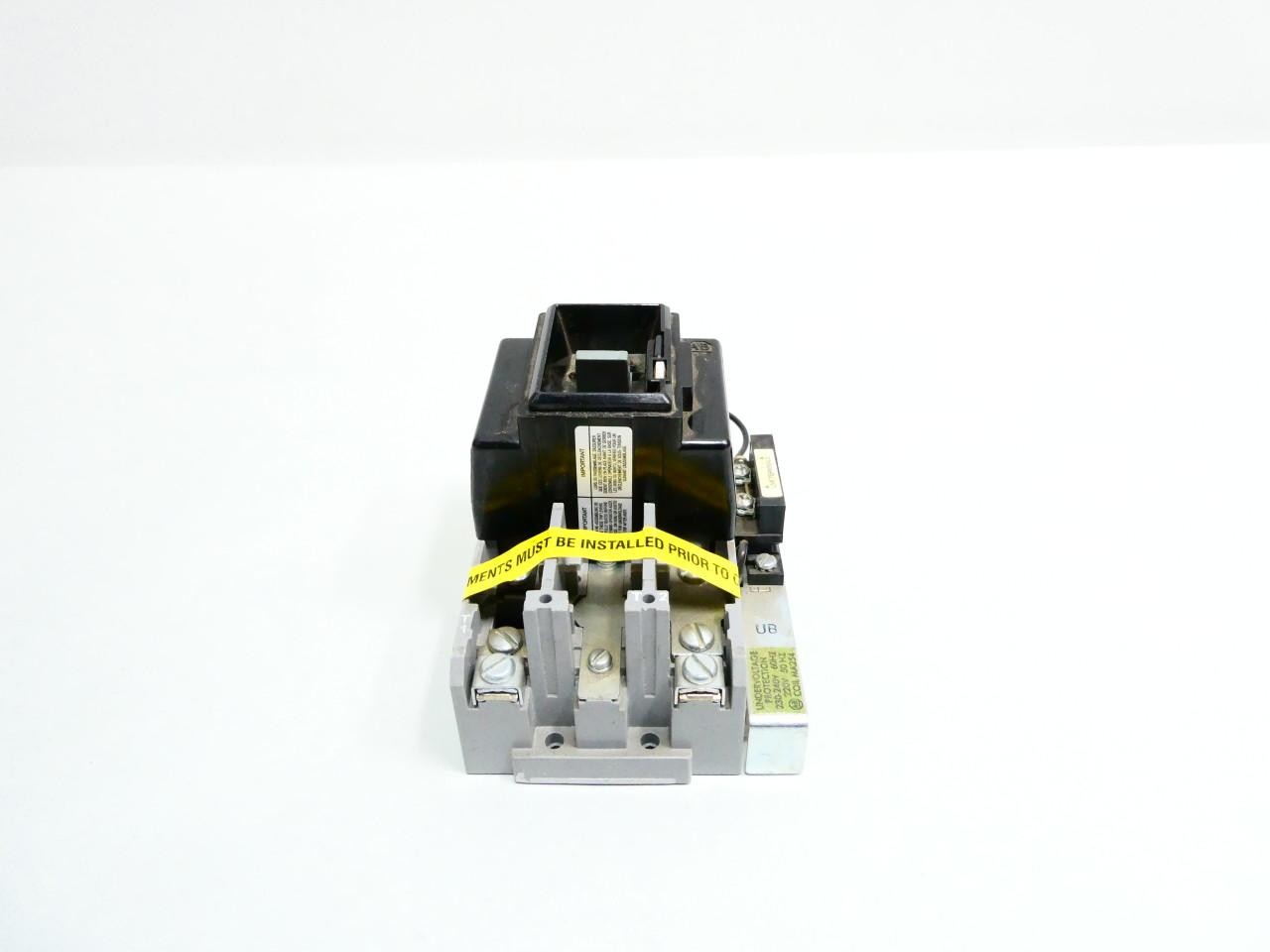 Allen Bradley 609TU-AOXA Manual Starting Switch 2hp Size 0