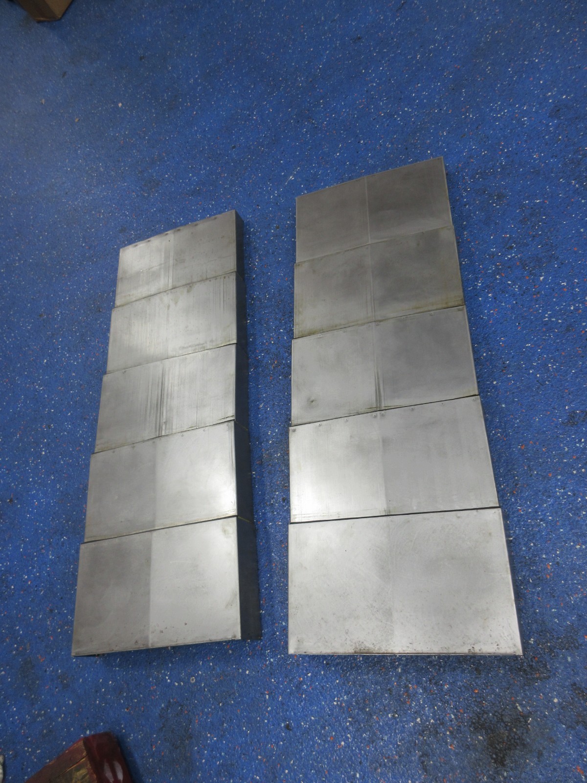 2000 HAAS VF3 CNC VERTICAL MILL WAY COVER COVERS 53 X 19 X 5 INCH 