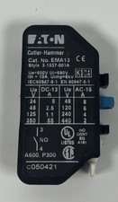 Eaton EMA13 Cutler Hammer Auxiliary Contact Block 600V 10A 6kV OEM picture