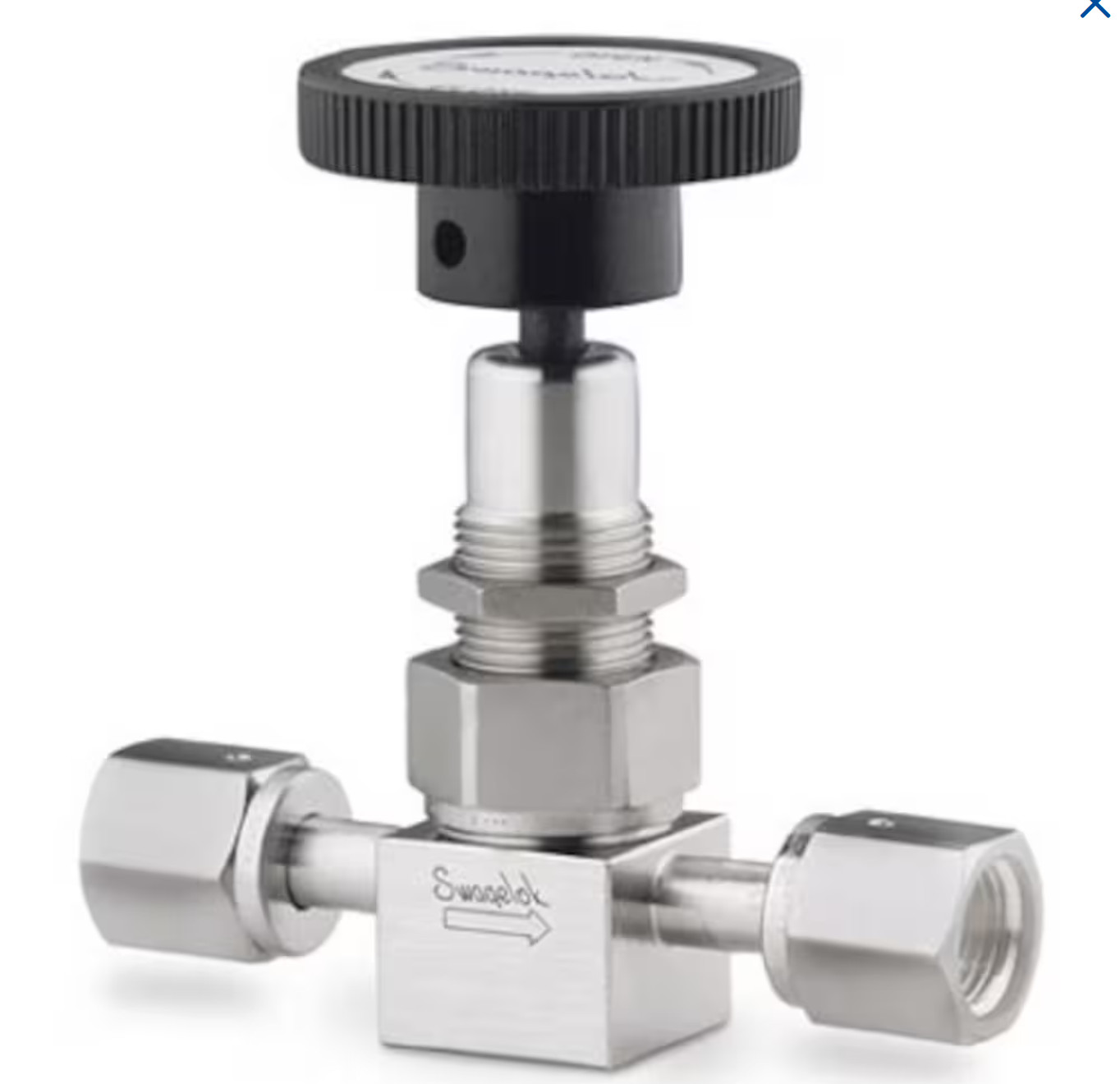 Nupro SS-4BK-V51 Manual Needle Valve Female Swagelok VCR NEW