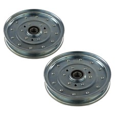 (Pack of 2) Flat Idler Pulleys for Toro & Exmark 1-633109, 116-4667, 126-7685 picture