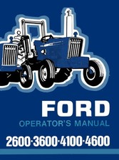 Ford Operator's Manaul 2600 3600 4100 4600 picture