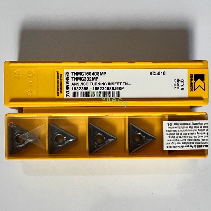 TNMG160408MP KC5010 TNMG332 Original Kennametal CNC 10pcs blade carbide inserts