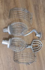 Lot of 4 Commercial 20 Qt Mixer Attachments Whips Paddles Hook Fits Hobart A200 picture