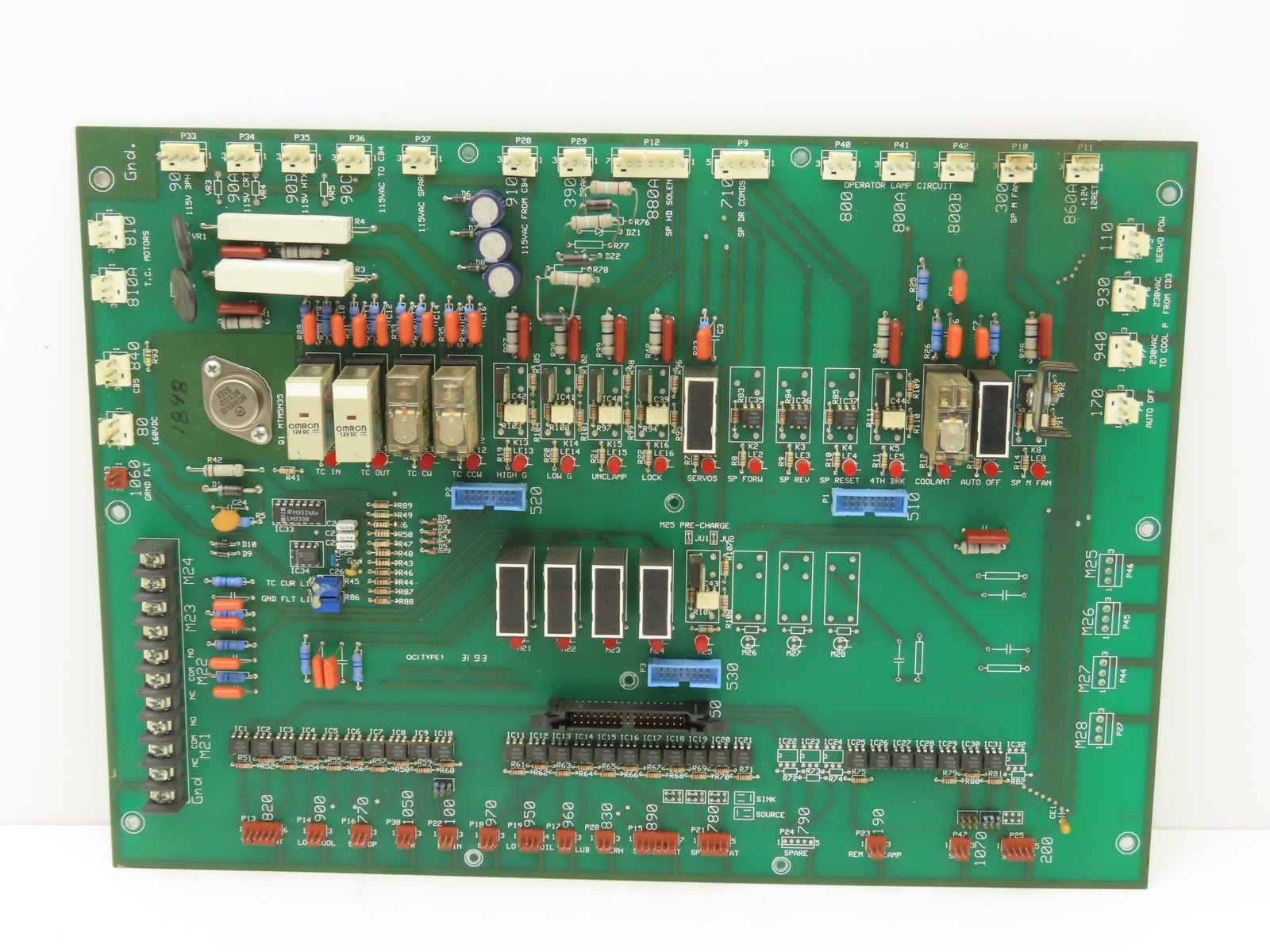 Haas Automation IOPCB Printed Circuit Board PCB CNC I/O Card Rev G