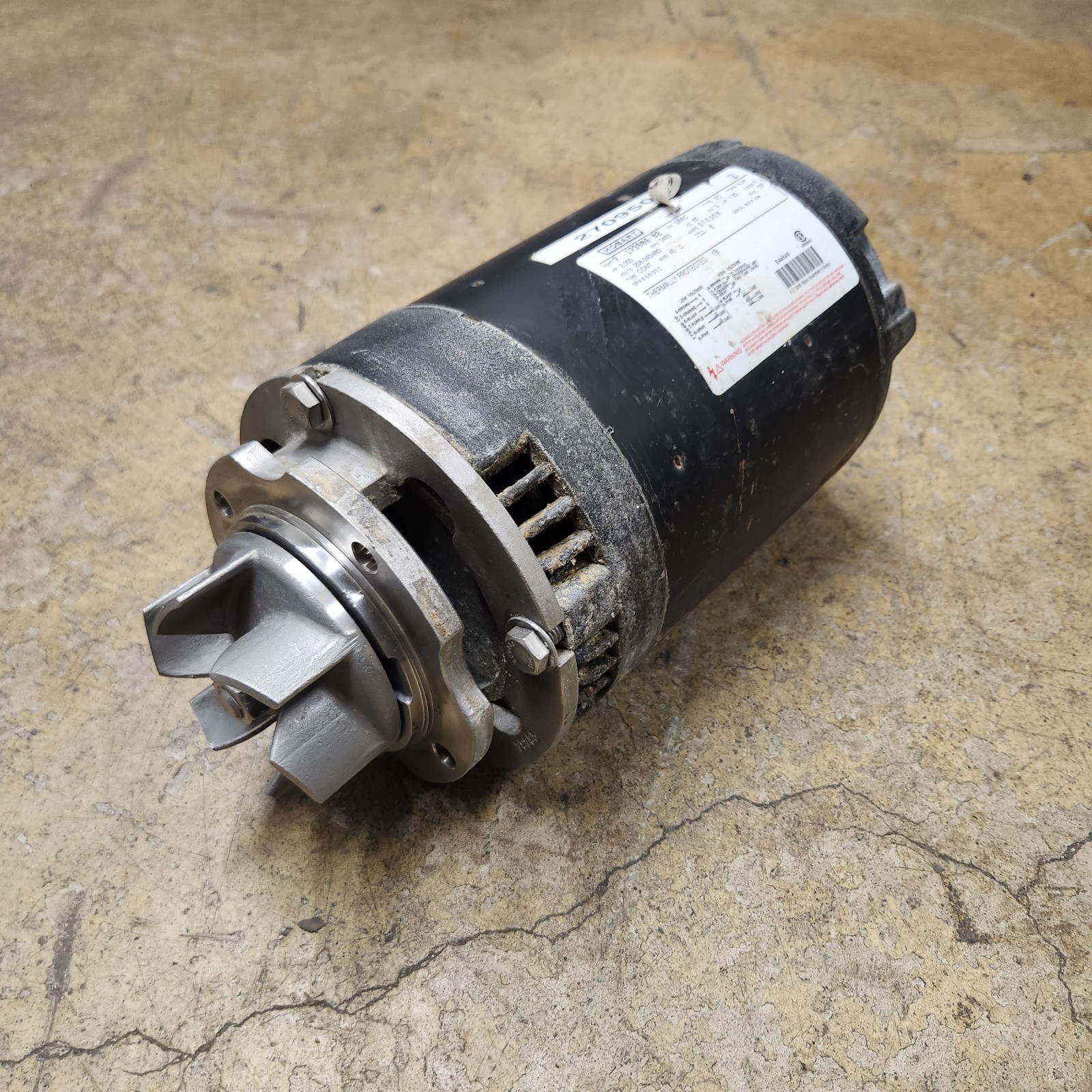 Hobart C44a Commercial Dishwasher Motor & Impeller 274950-22 274230-00002 OEM