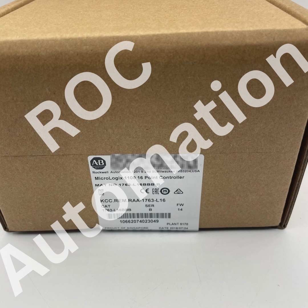 Sealed Pre-owned Allen-Bradley 1763-L16BBB /B MicroLogix 1100 16P Controller Sealed Pre-owned Allen-Bradley 1763-L16BBB /B MicroLogix 1100 16P Controller