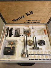 System 3R EDM Tooling Starter Kit Precision Workholding Set Wood Case picture