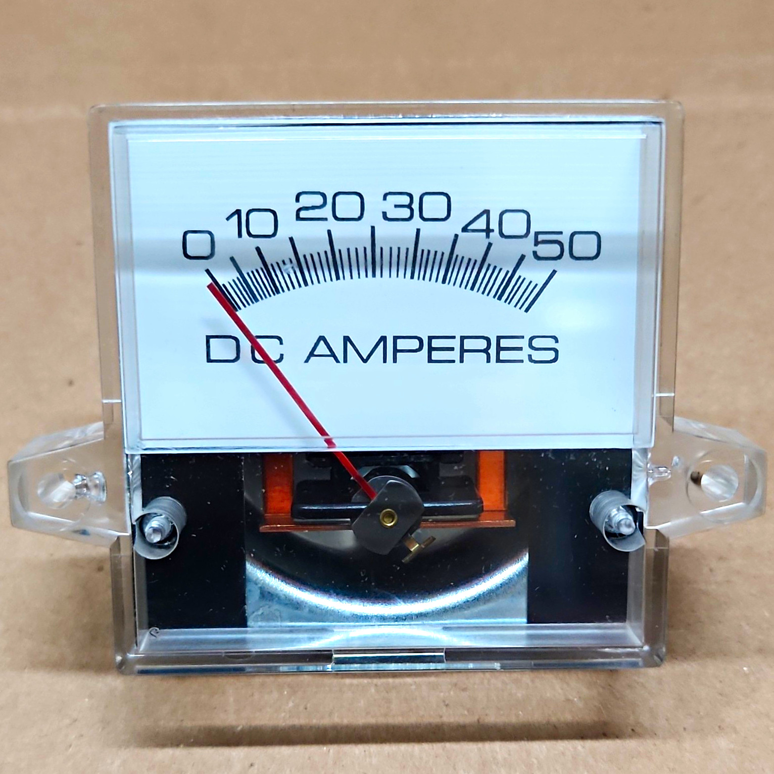 Prime Analog Panel Meter DC Amperes Ammeter Gauge 0-50A Model/MPN GA1