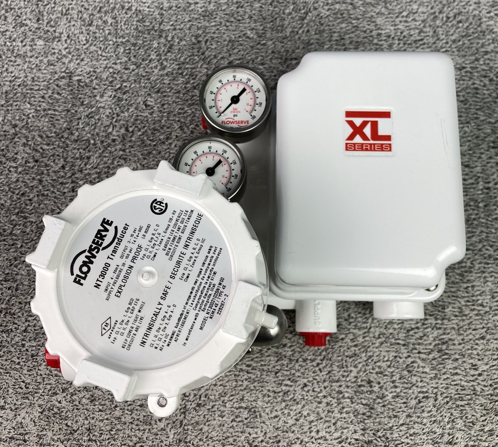  Flowserve NT3000 Transducer NT3002102SN1W00 XL Series Valve Positioner 4-20mA