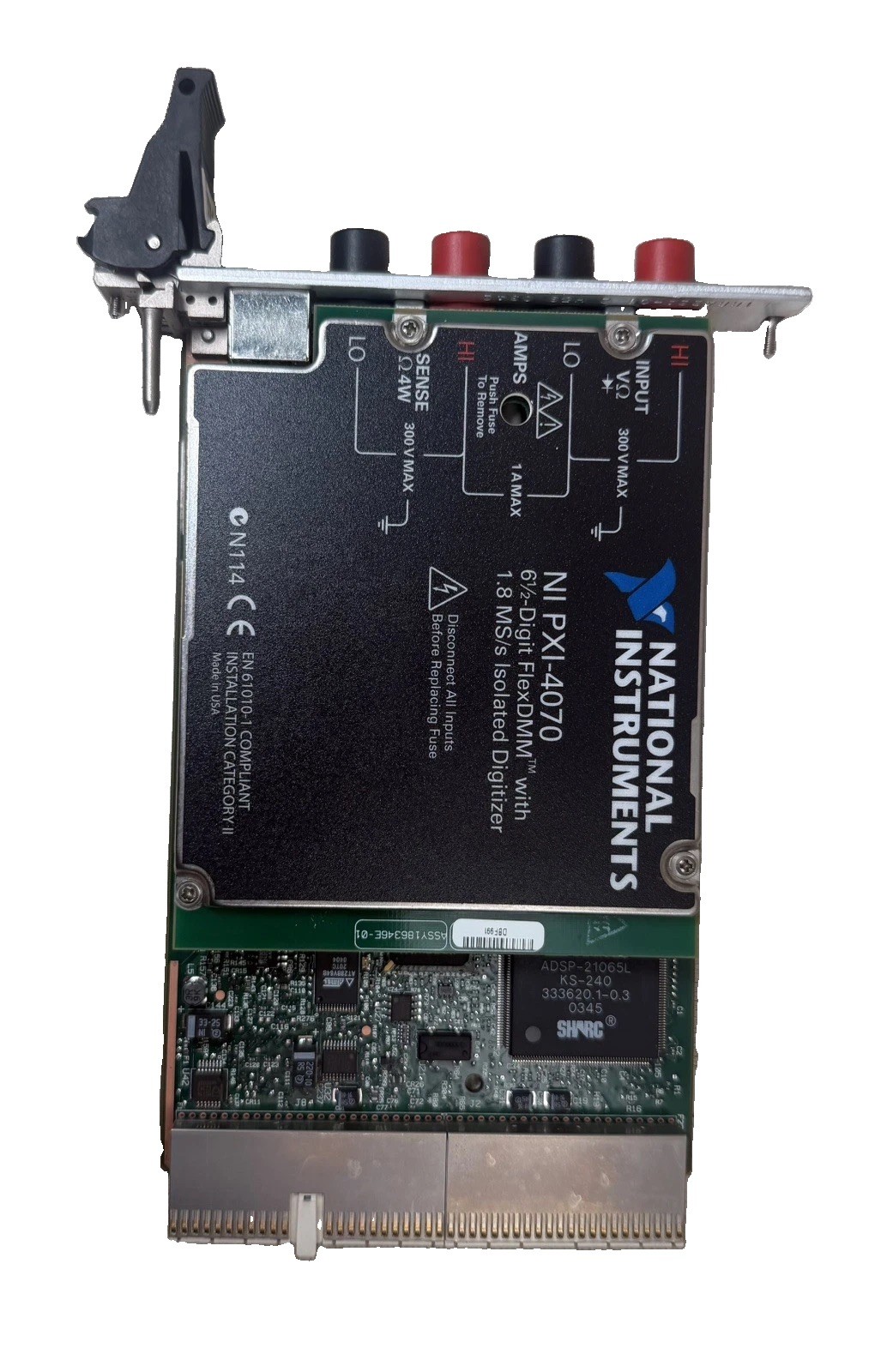 TESTED National Instruments NI PXI-4070 6 1/2 Digit FlexDMM Module TESTED National Instruments NI PXI-4070 6 1/2 Digit FlexDMM Module