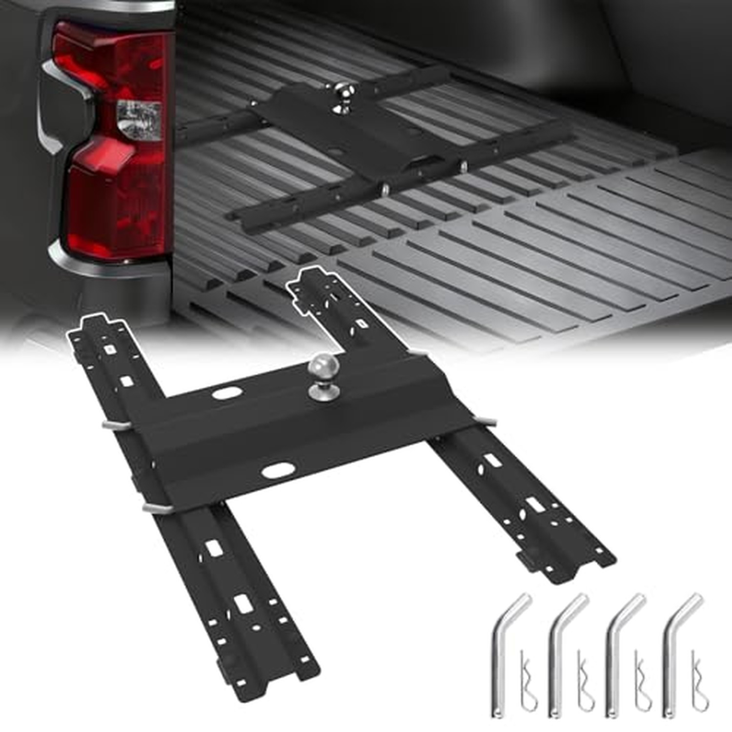 5th Wheel to Gooseneck Adapte Hitch Fits Towing Heavy Trailers,Gooseneck Hitc...