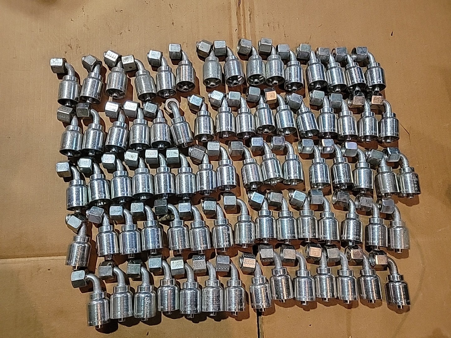 PARKER 1J943-6-6 Hydraulic Crimp Fitting 