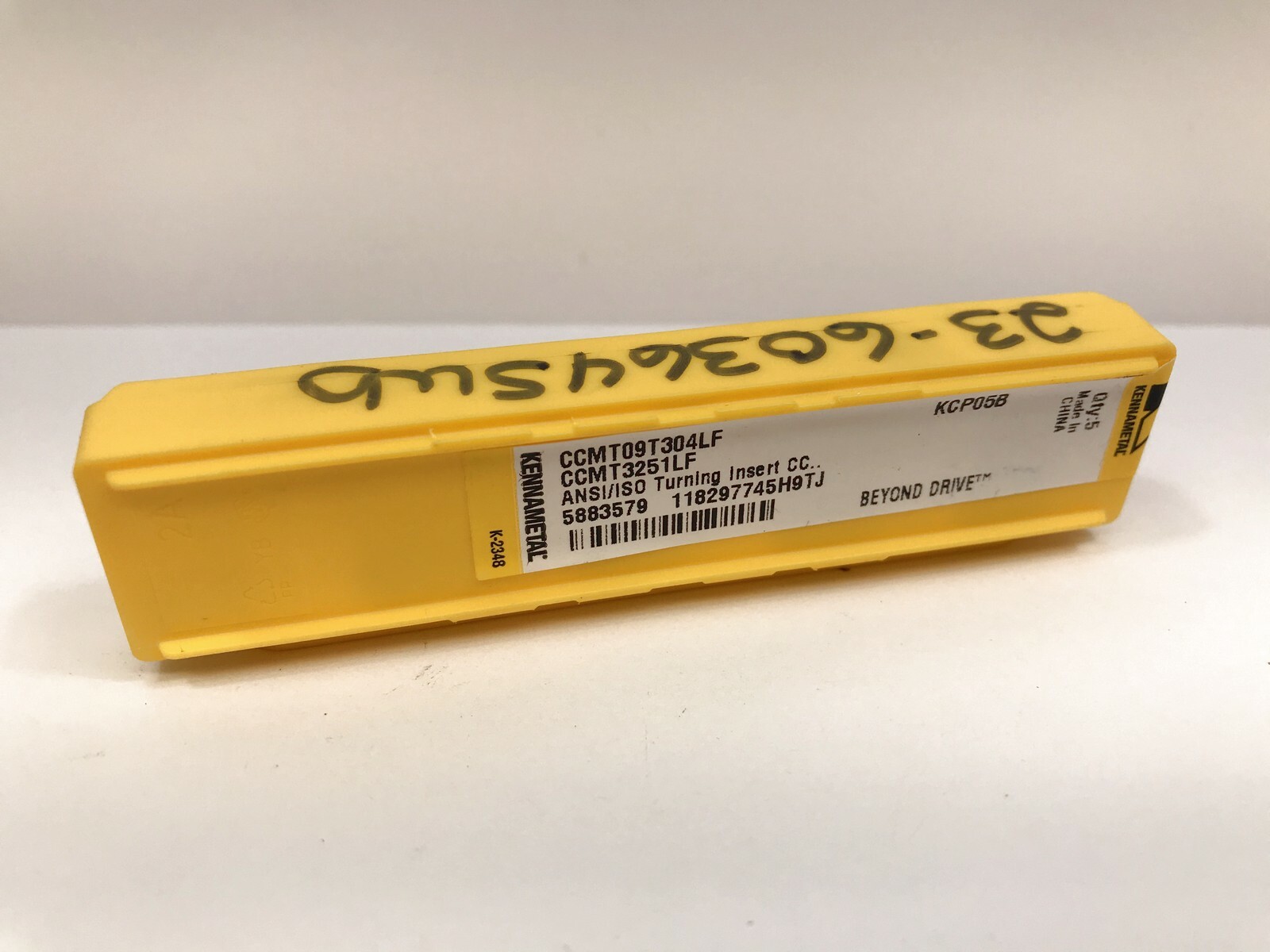 KENNAMETAL CCMT3251LF CCMT09T304LF New Carbide Inserts Grade KCP05B 5pcs