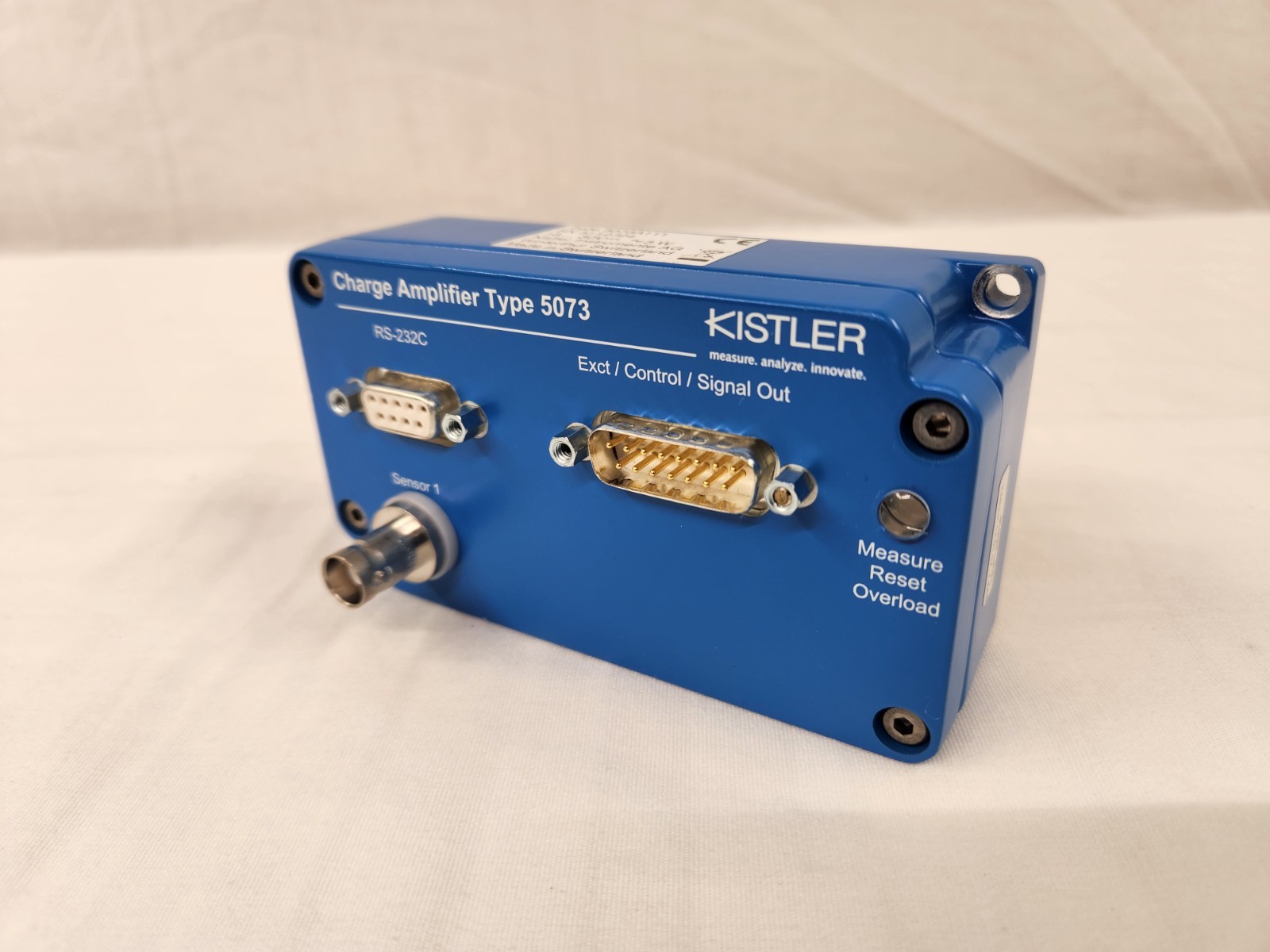Kistler 5073A111 ICAM Industrial Charge Amplifier Piezoelectric RS232C Kistler 5073A111 ICAM Industrial Charge Amplifier Piezoelectric RS232C